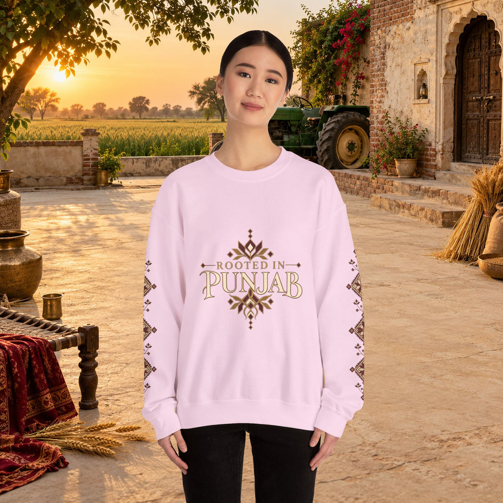 Rooted in Punjab Heritage Crewneck Sweatshirt