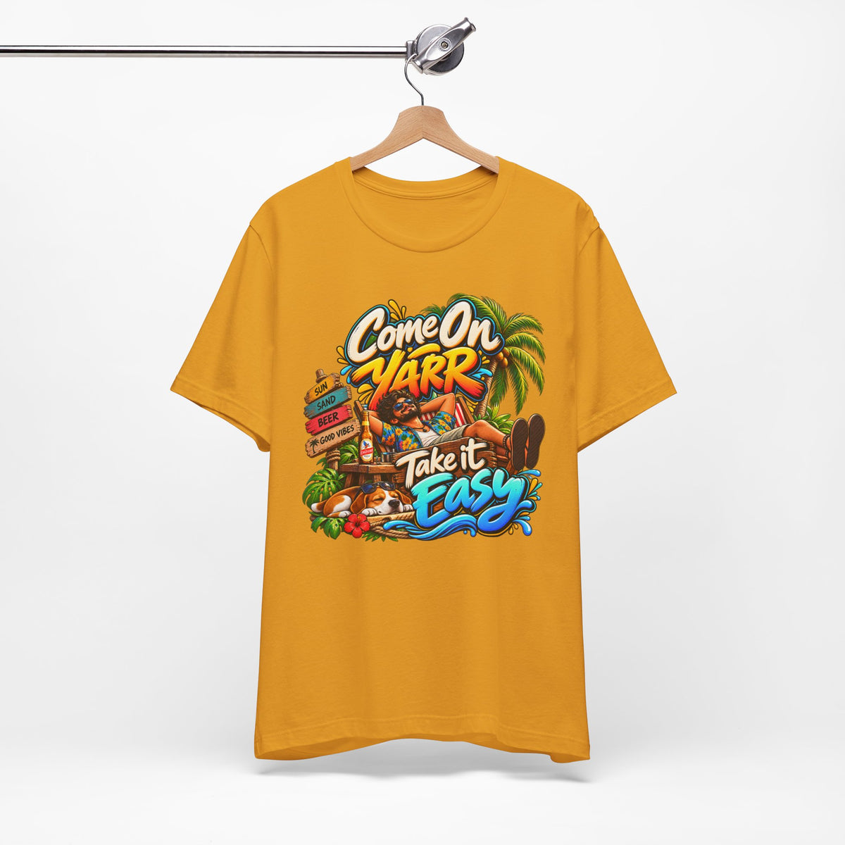 COME ON YARR / TAKE IT EASY Jersey T-Shirt