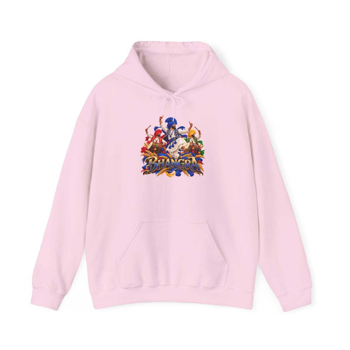 Bhangra Dance Graphic Hoodie | Punjabi Folk Music Pullover