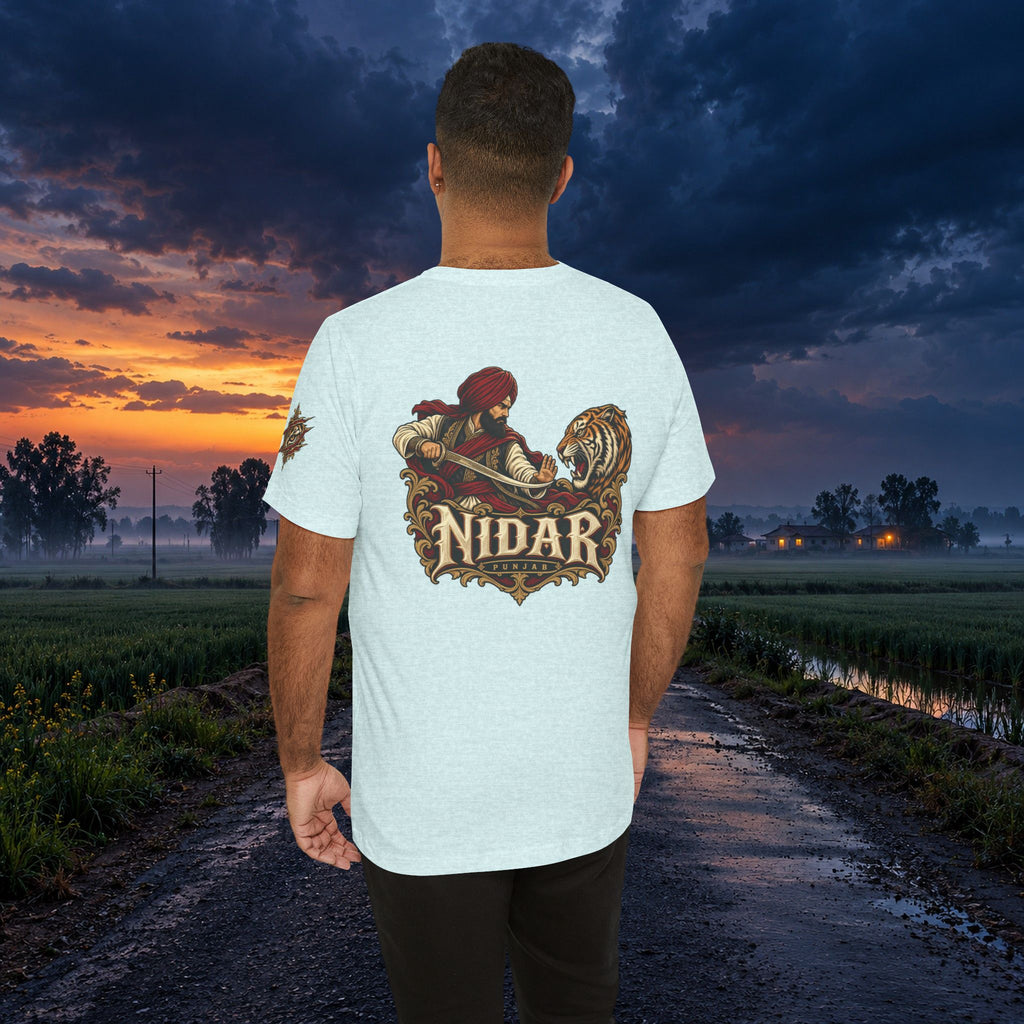 Nidar Viking Tiger Graphic T-Shirt