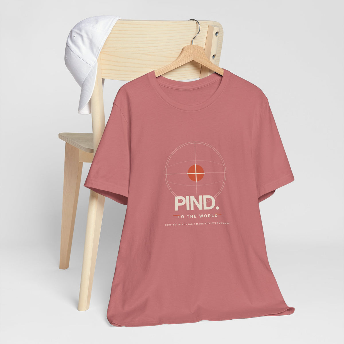 PIND Minimalist Basketball Graphic T-Shirt