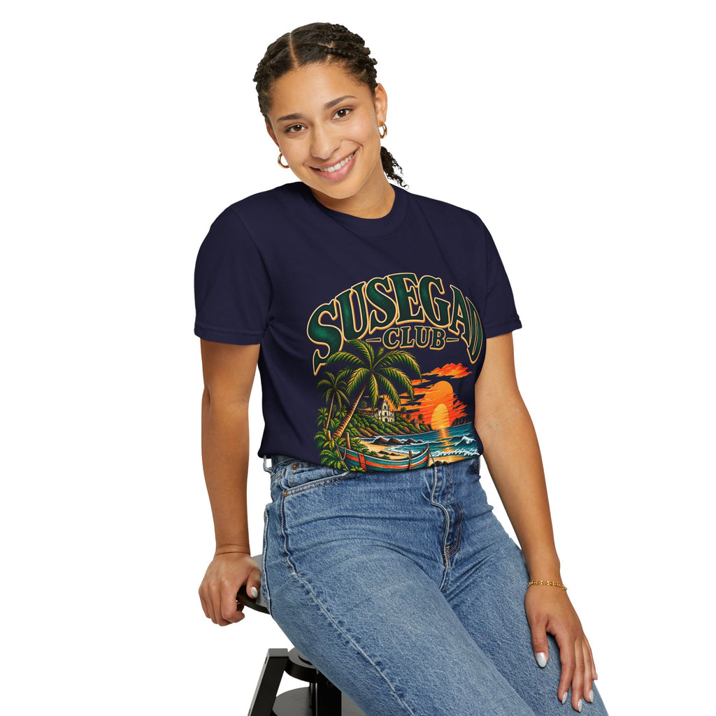 Susegad Club Sunset Beach Garment-Dyed T-Shirt
