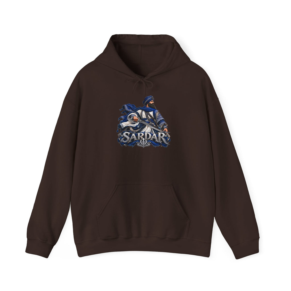 Sardar Motorcycle Rider Hoodie | Vintage Biker Helmet Graphic