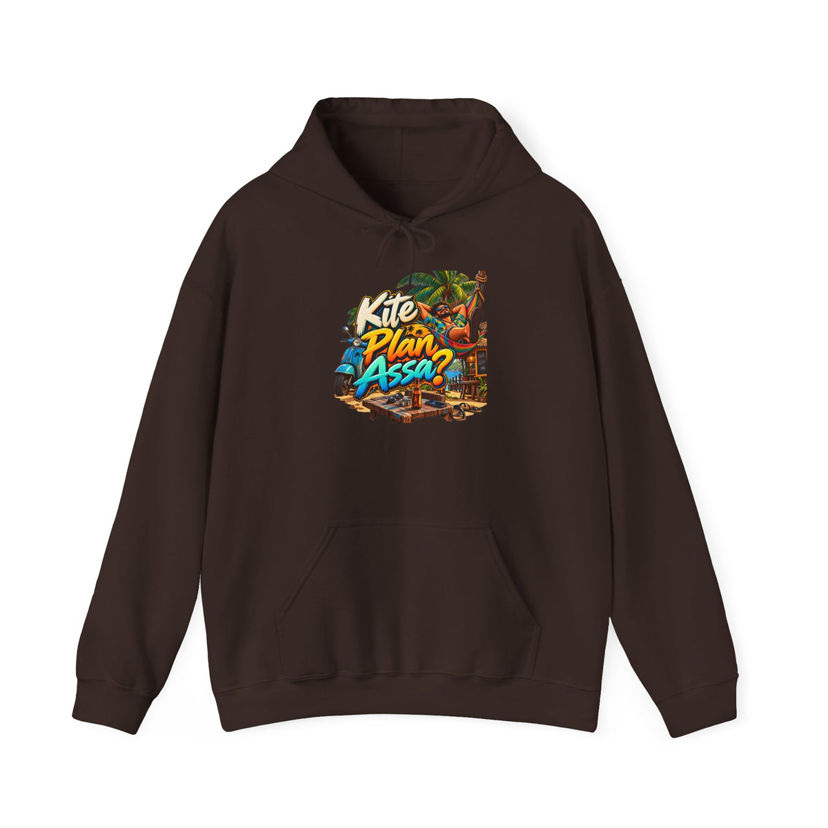 Kite Plan Assa? | Goan Heritage Heavy Blend Hoodie — Hammock Edition