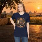 Boho Folk Drum Mandala T-Shirt