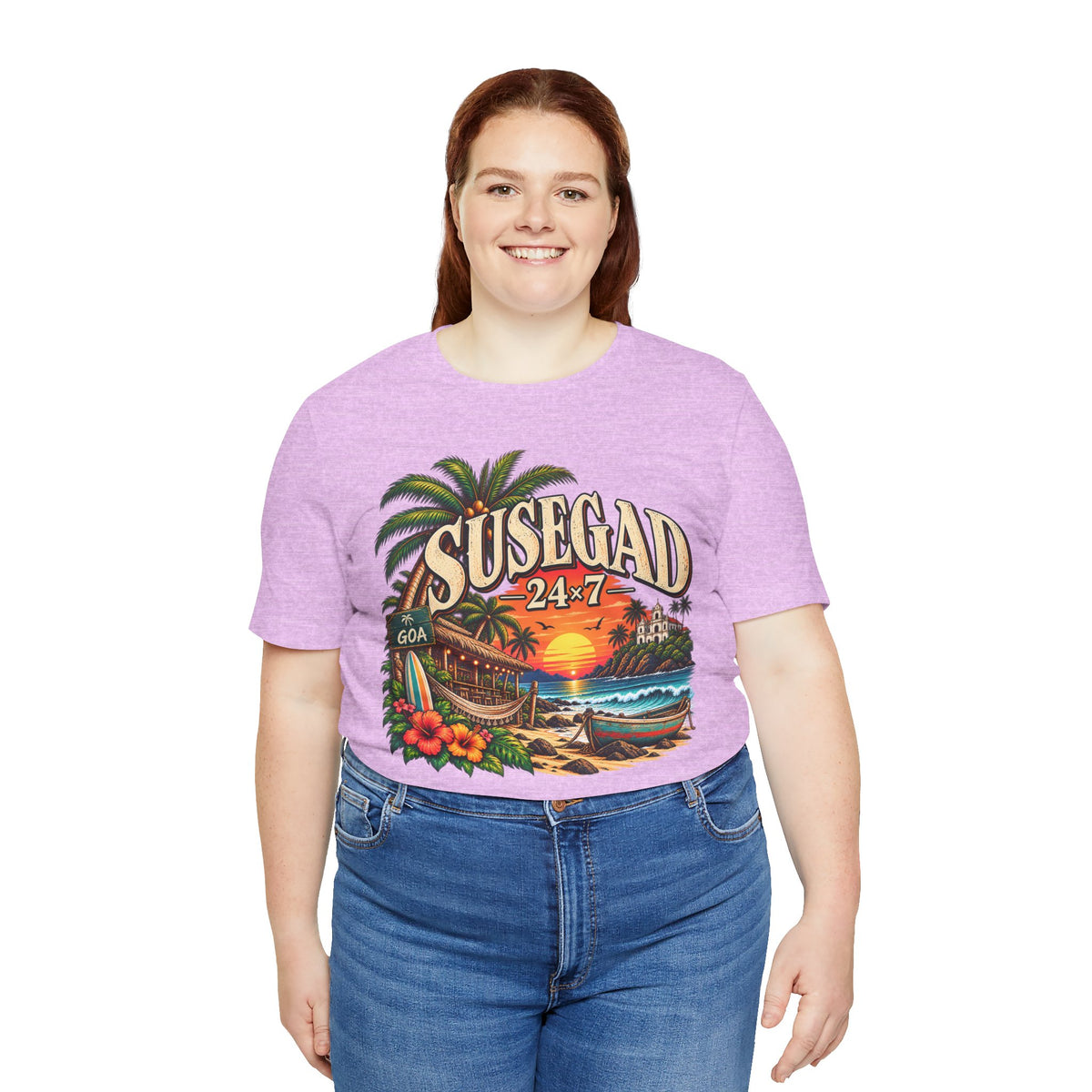 Susegad 24x7 Goa Sunset Jersey T-Shirt