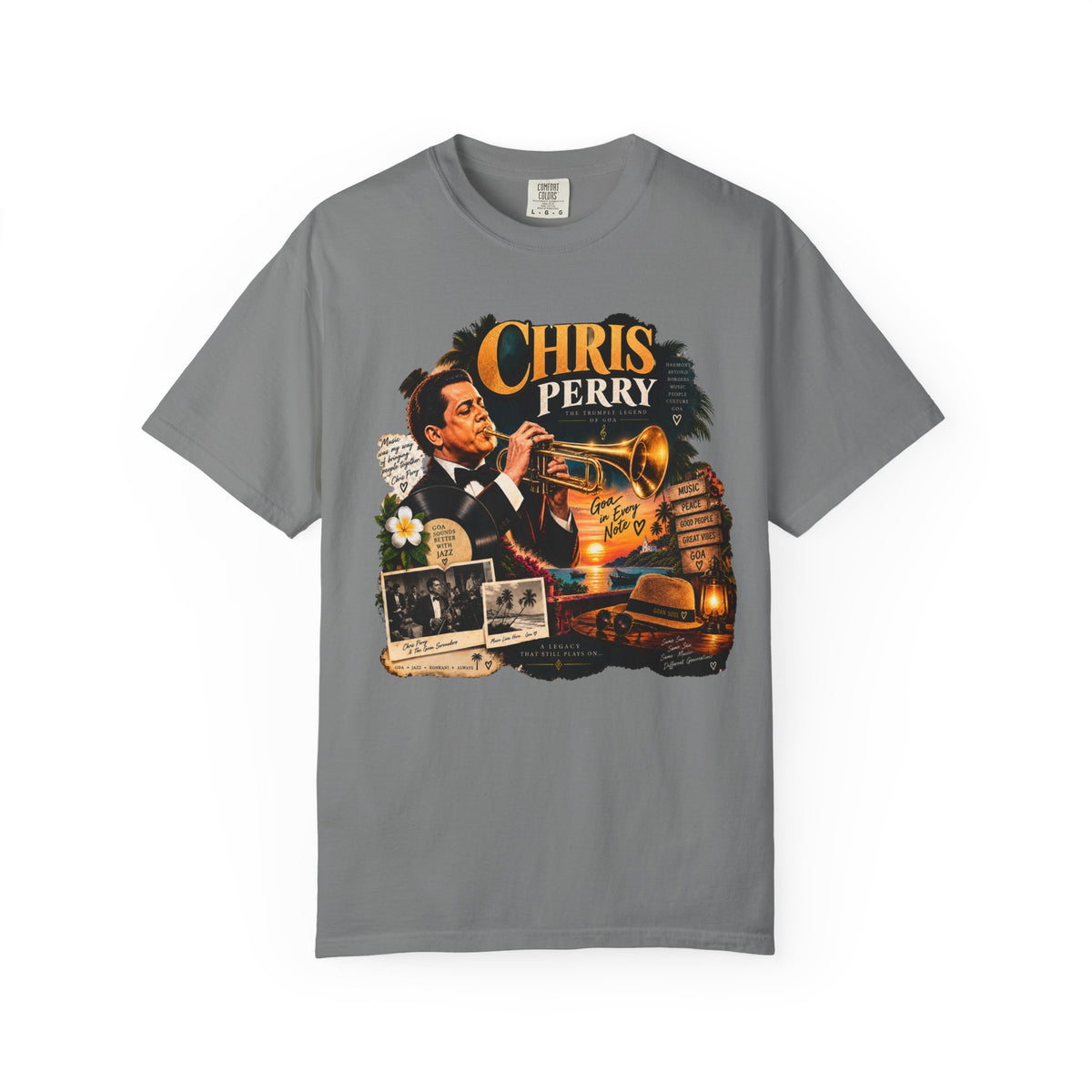 Chris Perry Vintage Jazz Garment-Dyed T-Shirt – Retro Music Tee — product image 6