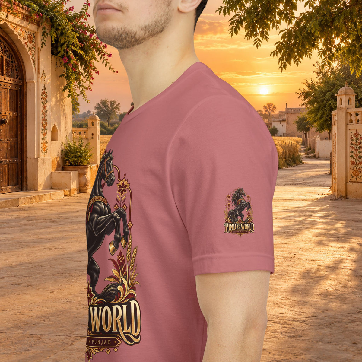 Pind to World Horse Graphic Tee