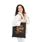 Tea & Chill Cotton Tote Bag — Vintage Tea Time Illustration