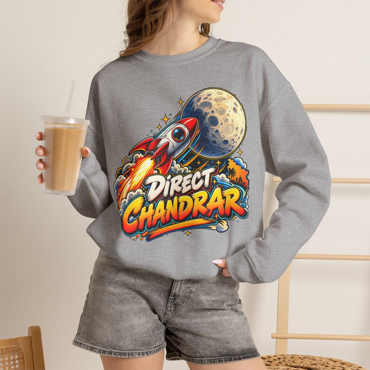 DIRECT CHANDRAR | Goan Heritage Crewneck Sweatshirt