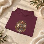Bohemian Folk Art Drum Hoodie