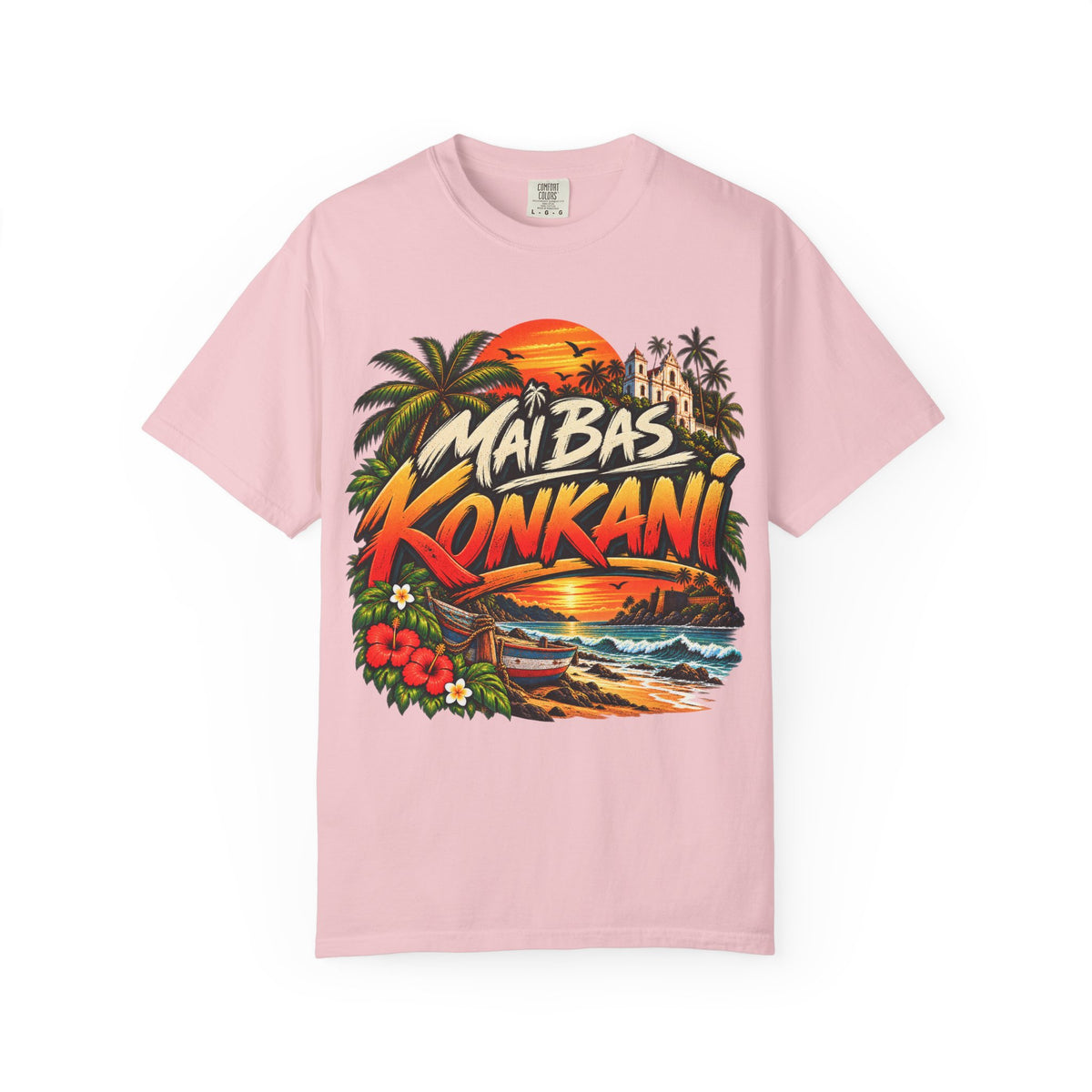 Mai Bas Konkani Sunset T-Shirt | Goan Heritage