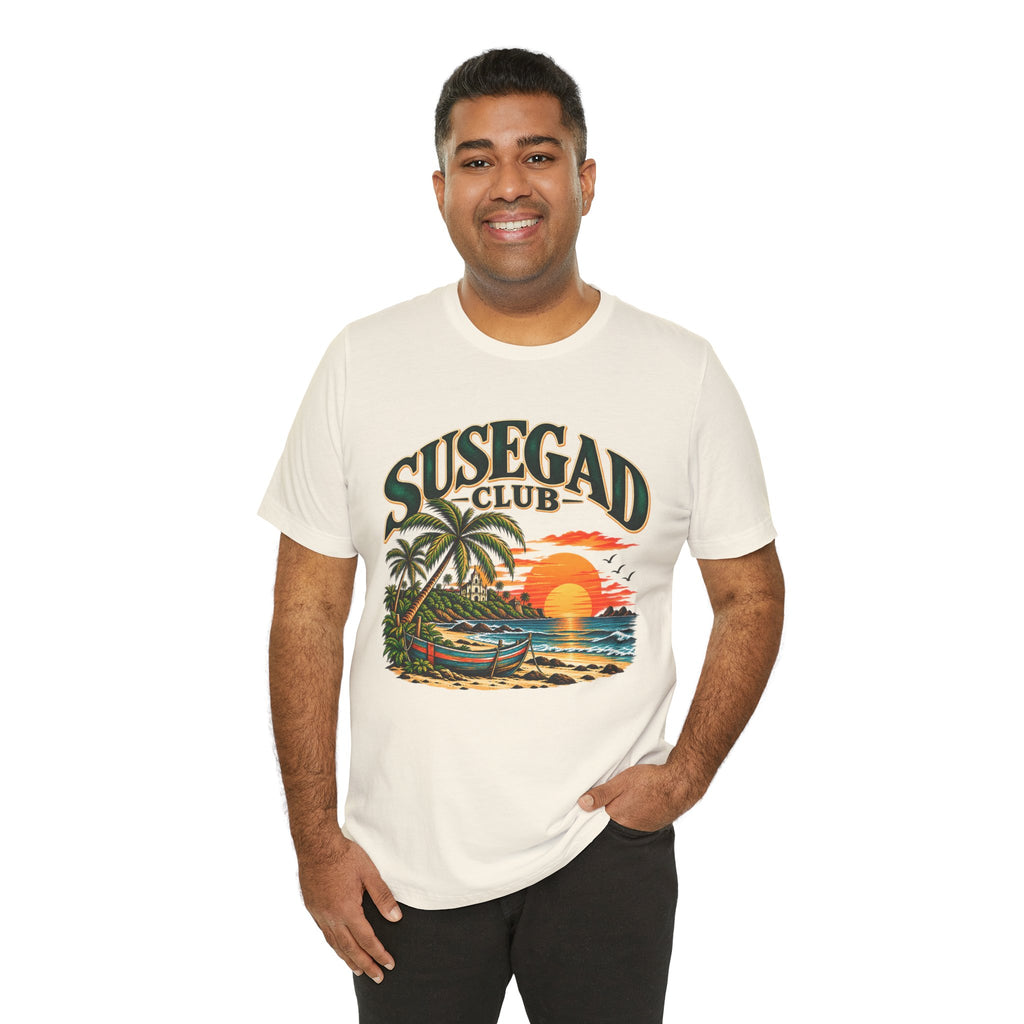 Susegad Club Sunset Beach Jersey T-Shirt