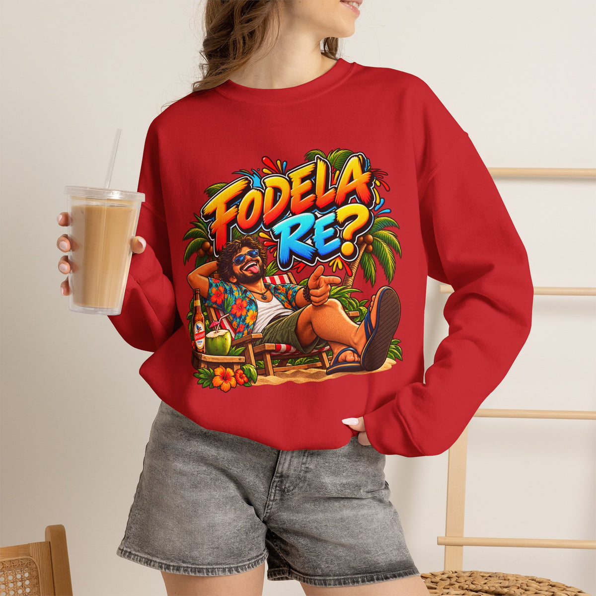 Fodela Re? | Goan Heritage Crewneck Sweatshirt