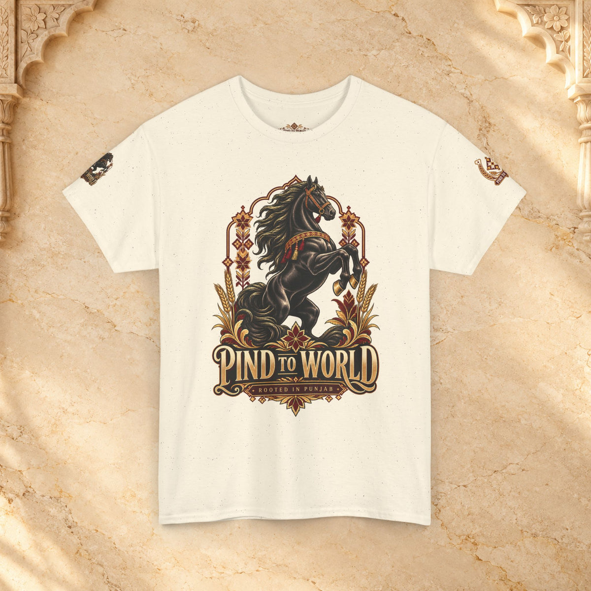 PIND TO WORLD Horse Graphic T-Shirt