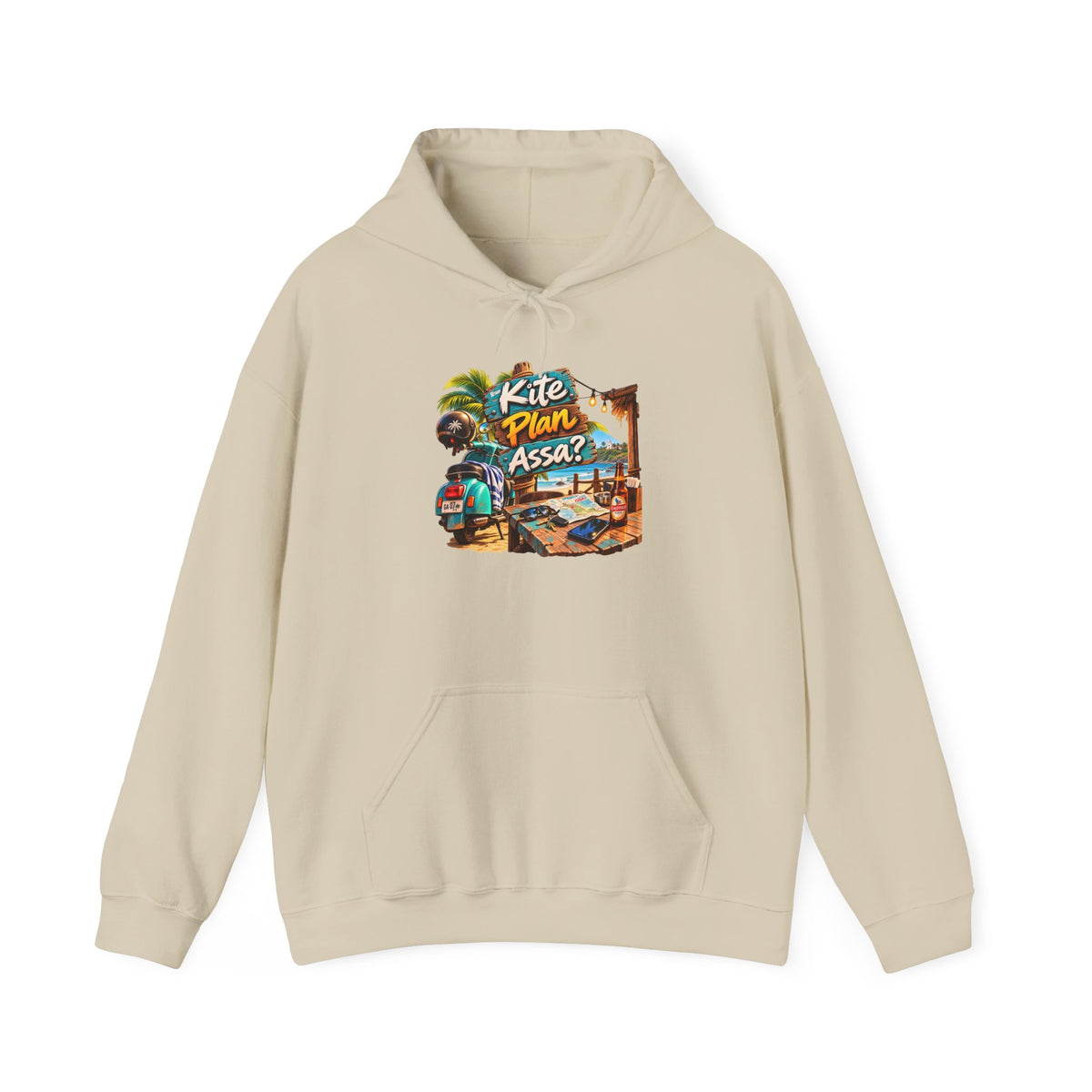 Additional view of Kite Plan Assa? — Goan Heritage Heavy Blend Hoodie (3)