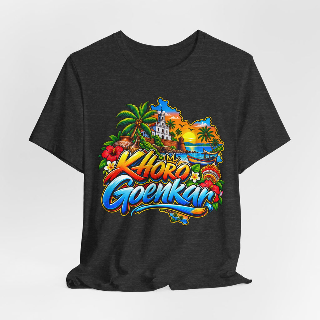 Khoro Goenkar | Goan Heritage Jersey T-Shirt