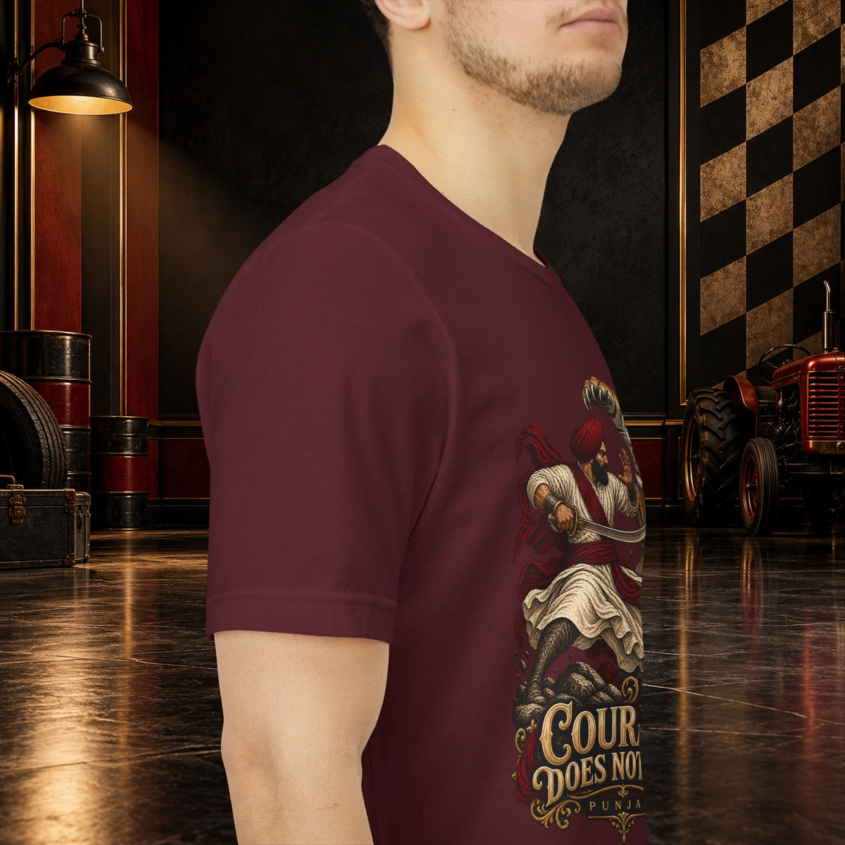 Nidar Viking Tiger Graphic T-Shirt