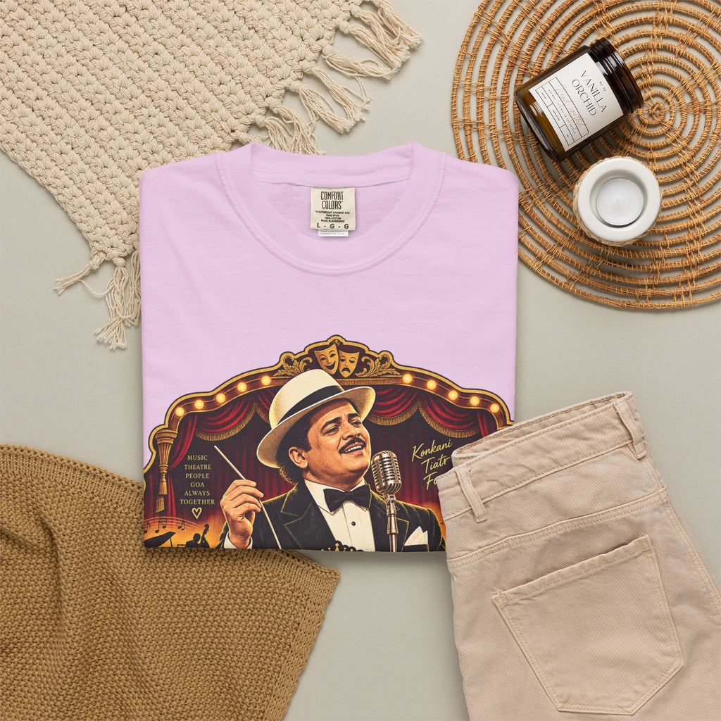 Alfred Rose Vintage Goan Music Graphic T-Shirt