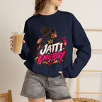 Jatti Energy Punjabi Graphic Crewneck Sweatshirt