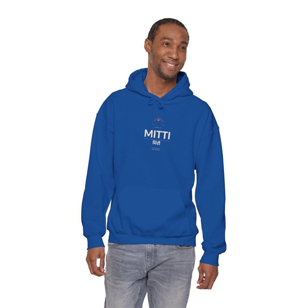 Mitti Melts Hoodie | Punjabi Heritage Graphic Sweatshirt