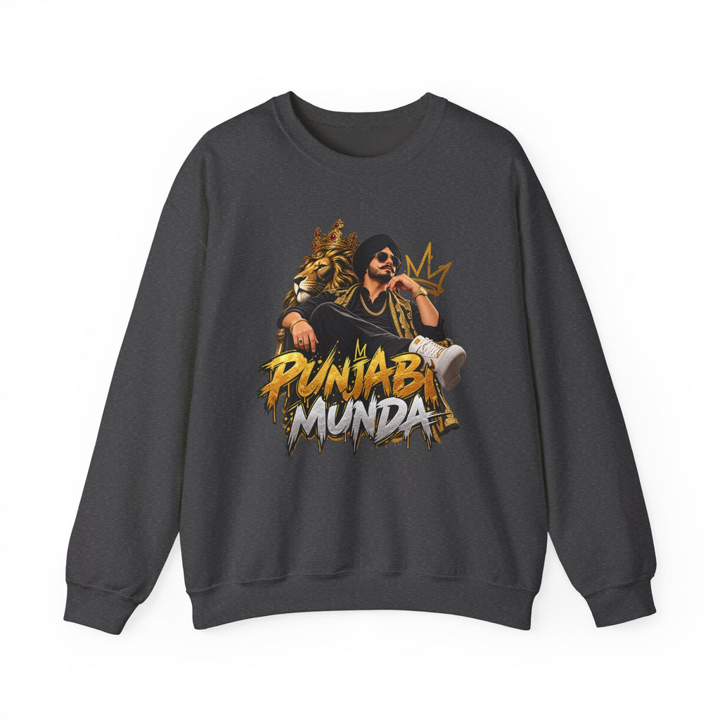 Punjabi Munda Sweatshirt | Punjabi Pride Graphic Crewneck
