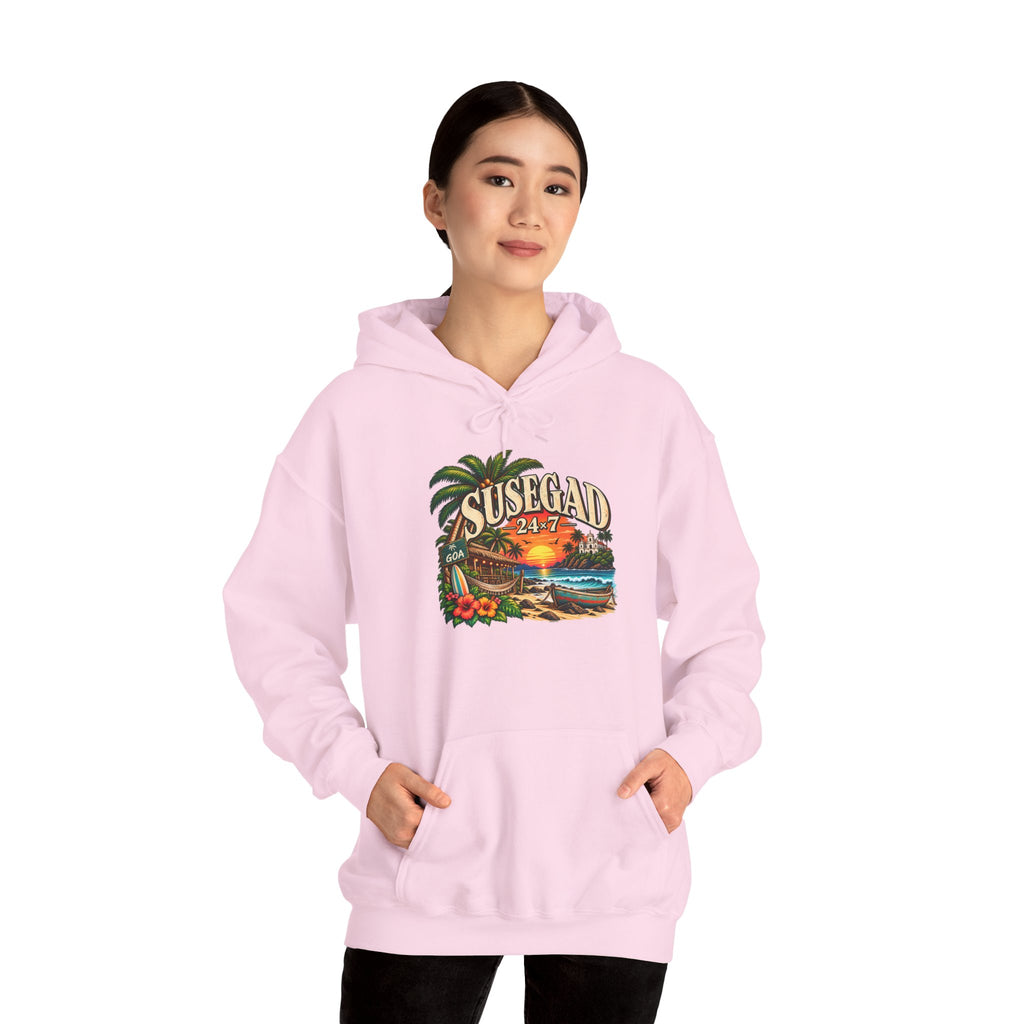 Susegad 24x7 Tropical Sunset Hoodie