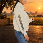 Bohemian Folk Art Drum Hoodie