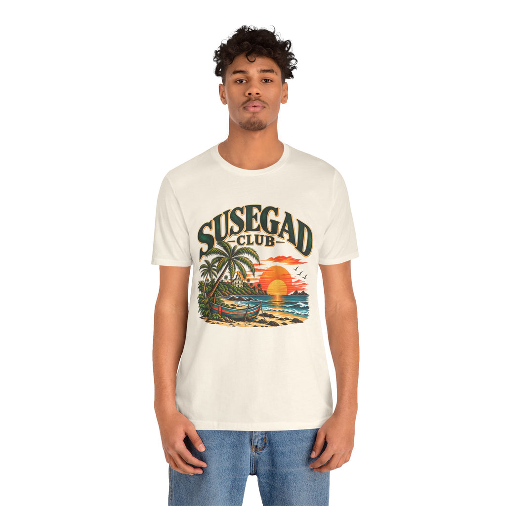 Susegad Club Sunset Beach Jersey T-Shirt