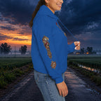 NIDAR Tiger and Bear Graphic Hoodie