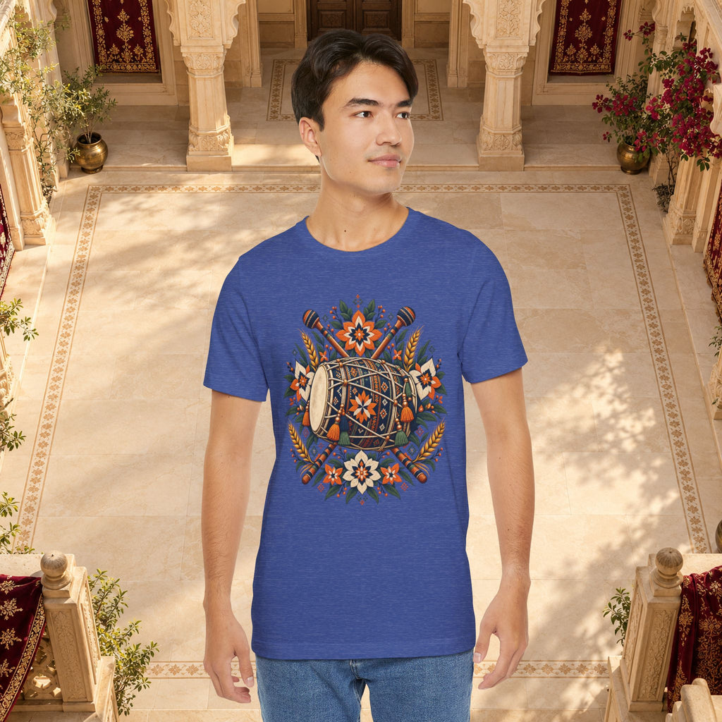 Boho Folk Drum Mandala T-Shirt