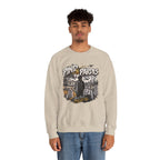 Pind to Pardes Punjabi Diaspora Crewneck Sweatshirt | Travel Art