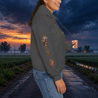 NIDAR Tiger and Bear Graphic Hoodie
