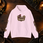NIDAR Tiger and Bear Graphic Hoodie