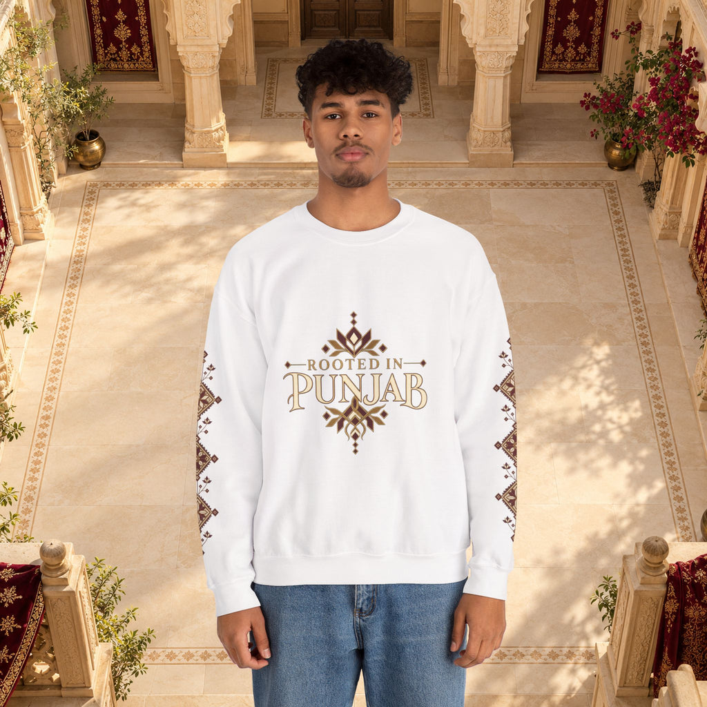 Rooted in Punjab Heritage Crewneck Sweatshirt