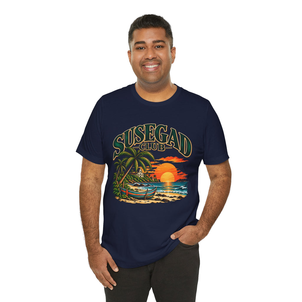 Susegad Club Sunset Beach Jersey T-Shirt