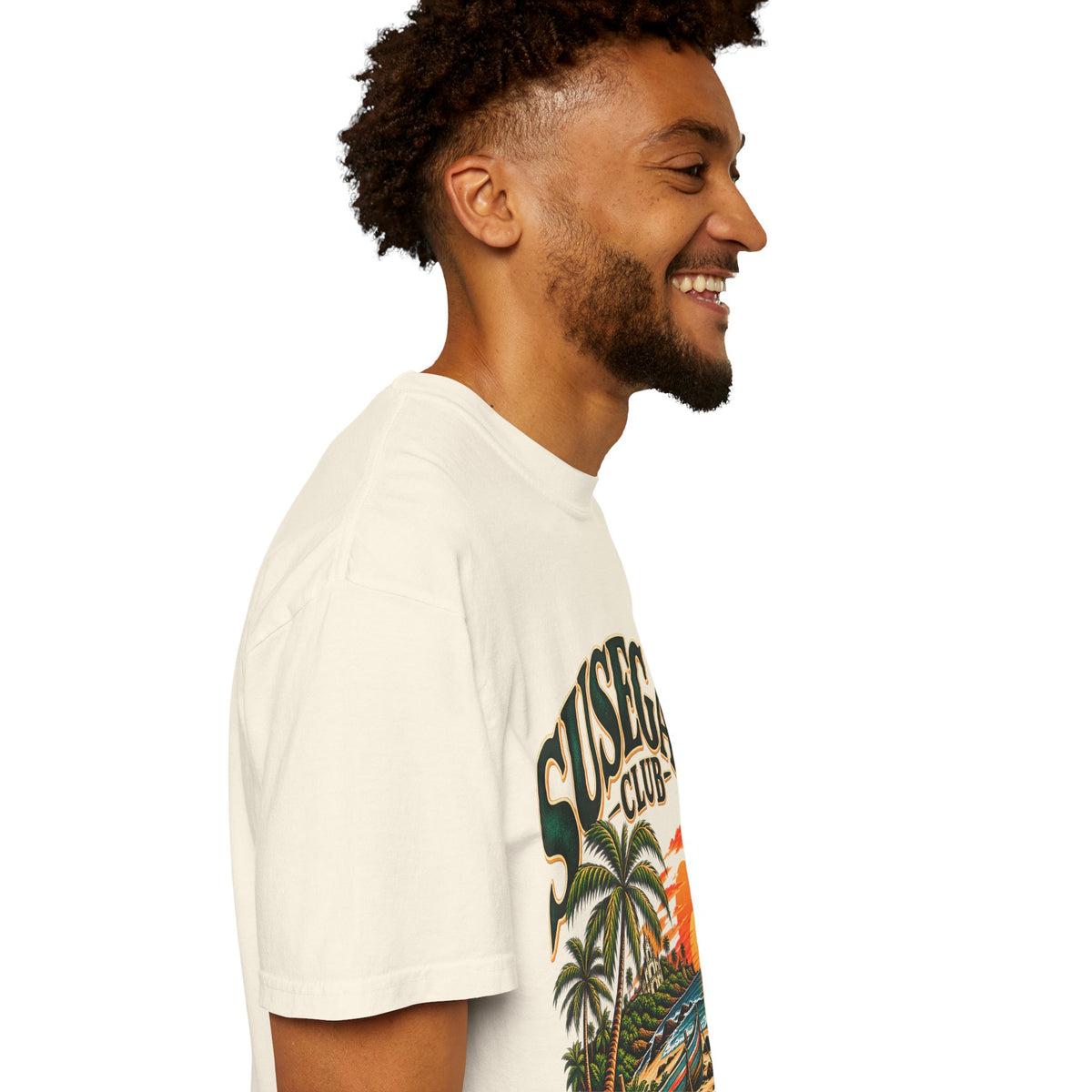 Susegad Club Sunset Beach Garment-Dyed T-Shirt