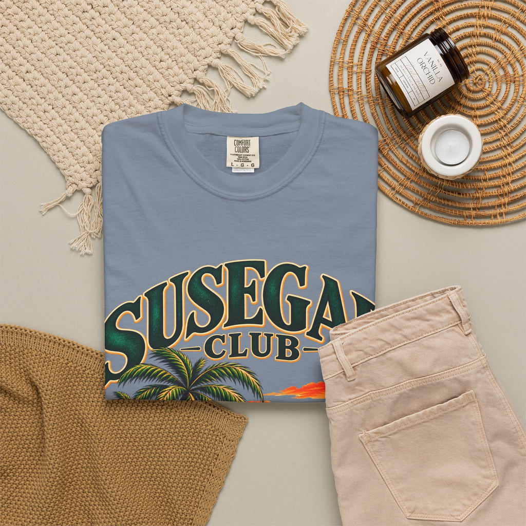 Susegad Club Sunset Beach Garment-Dyed T-Shirt