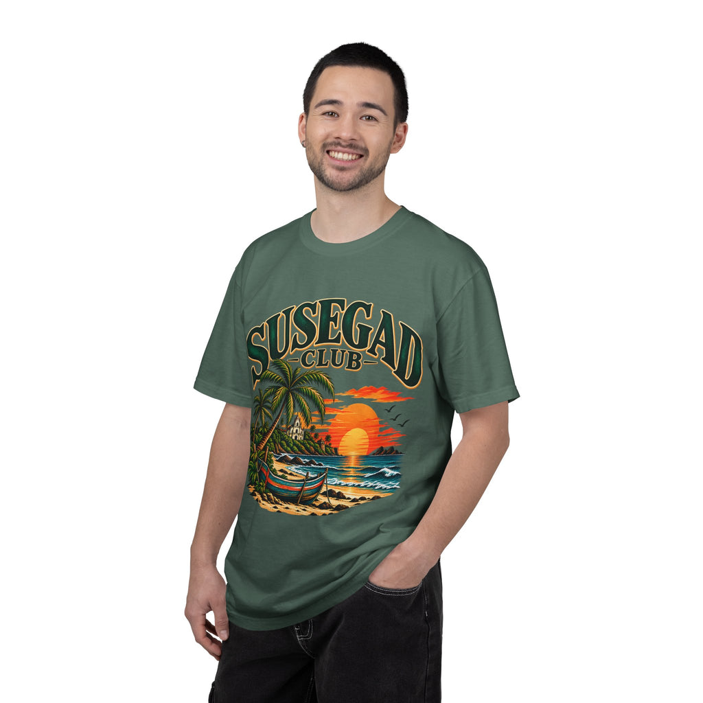 Susegad Club Sunset Beach Garment-Dyed T-Shirt