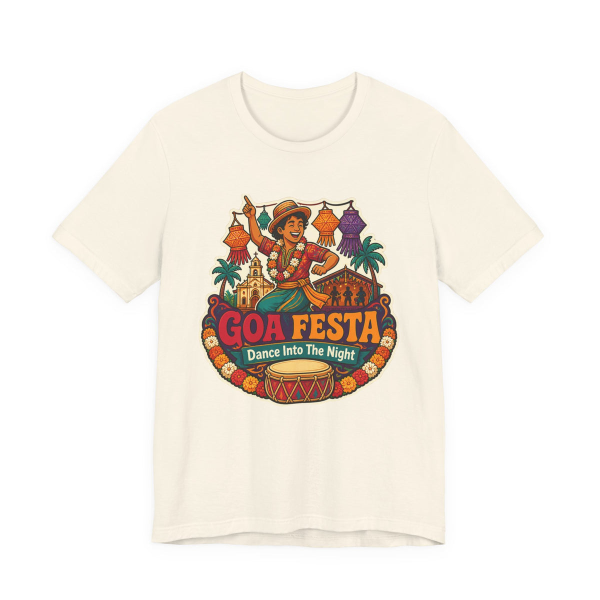 Additional view of DIRECT CHANDRAR — Goan Heritage Jersey T-Shirt (3)