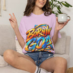 Born in Goa Graphic Tee | Garment-Dyed Cotton T-Shirt