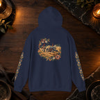 Bohemian Folk Art Drum Hoodie