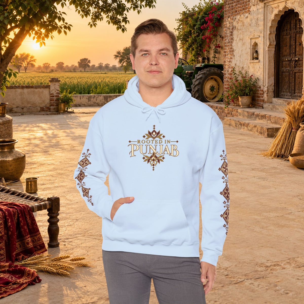 Rooted in Punjab Heritage Hoodie