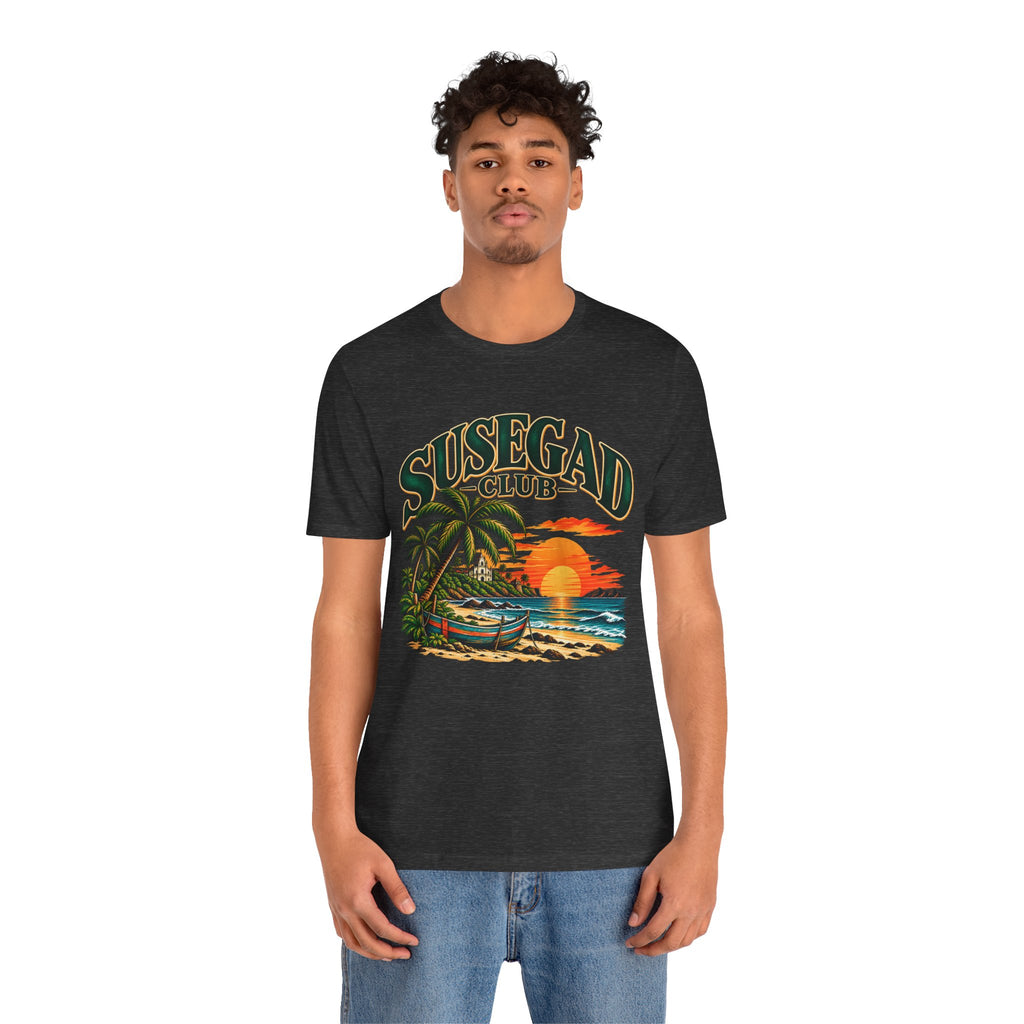 Susegad Club Sunset Beach Jersey T-Shirt