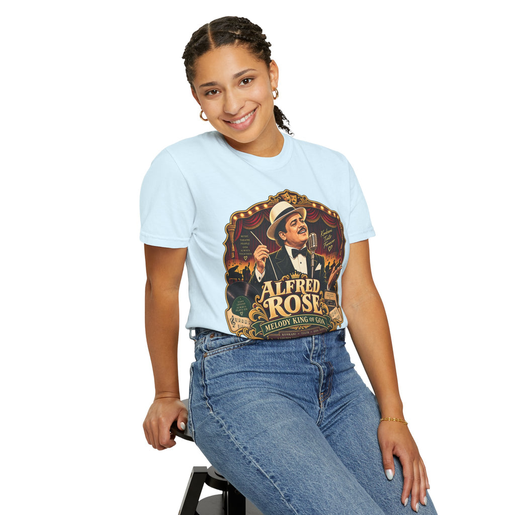Alfred Rose Vintage Goan Music Graphic T-Shirt