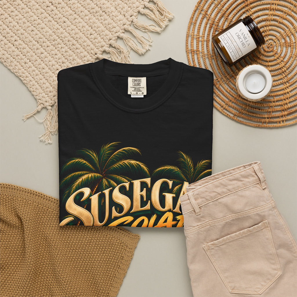 Susegad Squad Sunset Garment-Dyed T-Shirt