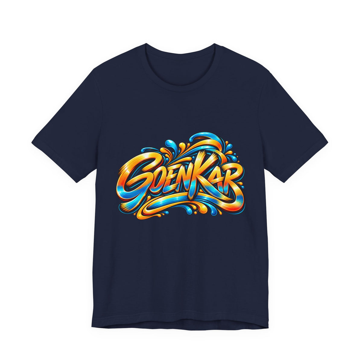 Goenkar Goan Pride Lettering Jersey T-Shirt — existing garment photograph 9 showing this design