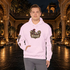 NIDAR Tiger and Bear Graphic Hoodie