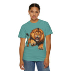 Roaring Lion Graphic T-Shirt — Bold Vintage Animal Tee