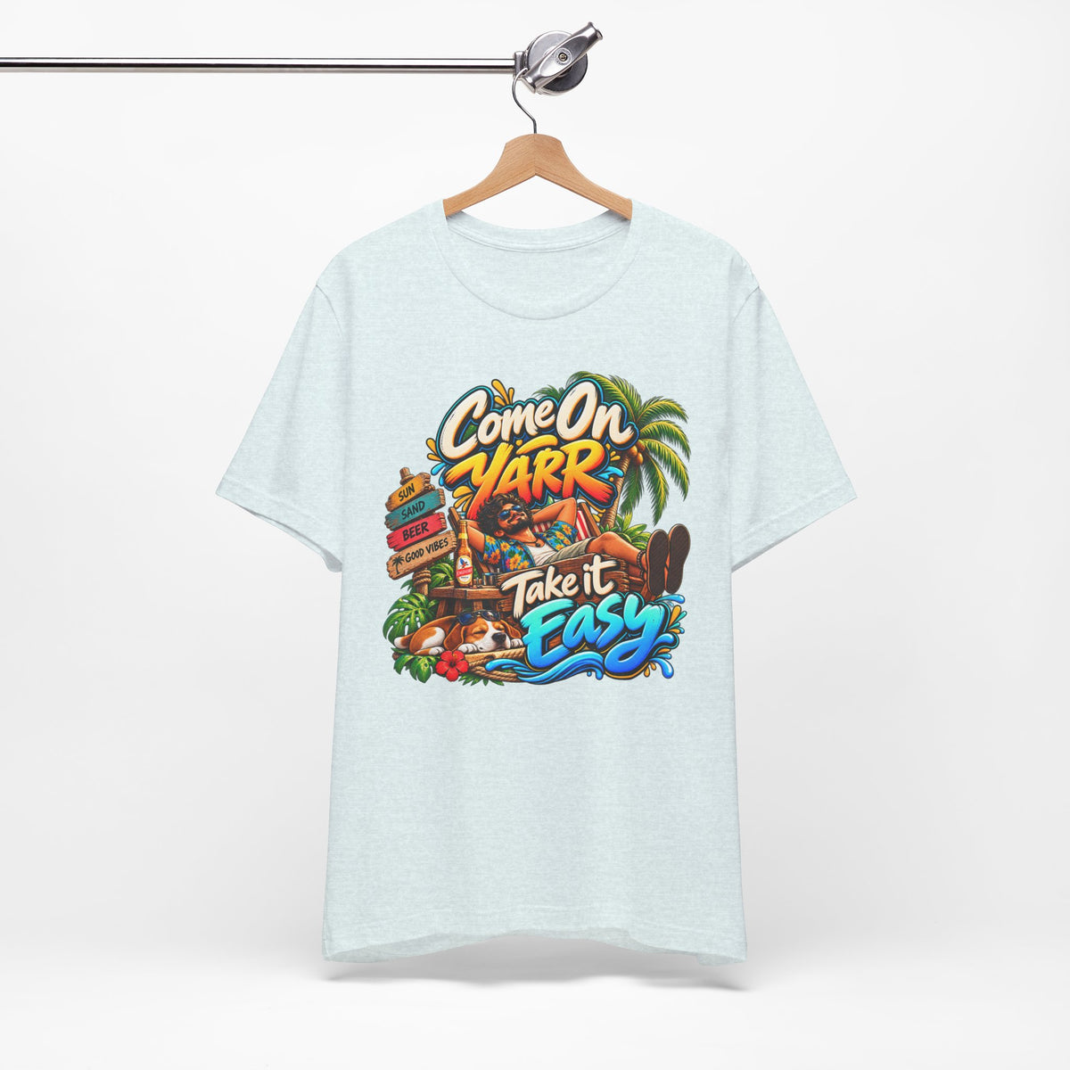 COME ON YARR / TAKE IT EASY Jersey T-Shirt